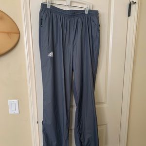 Adidas nylon warmup pants